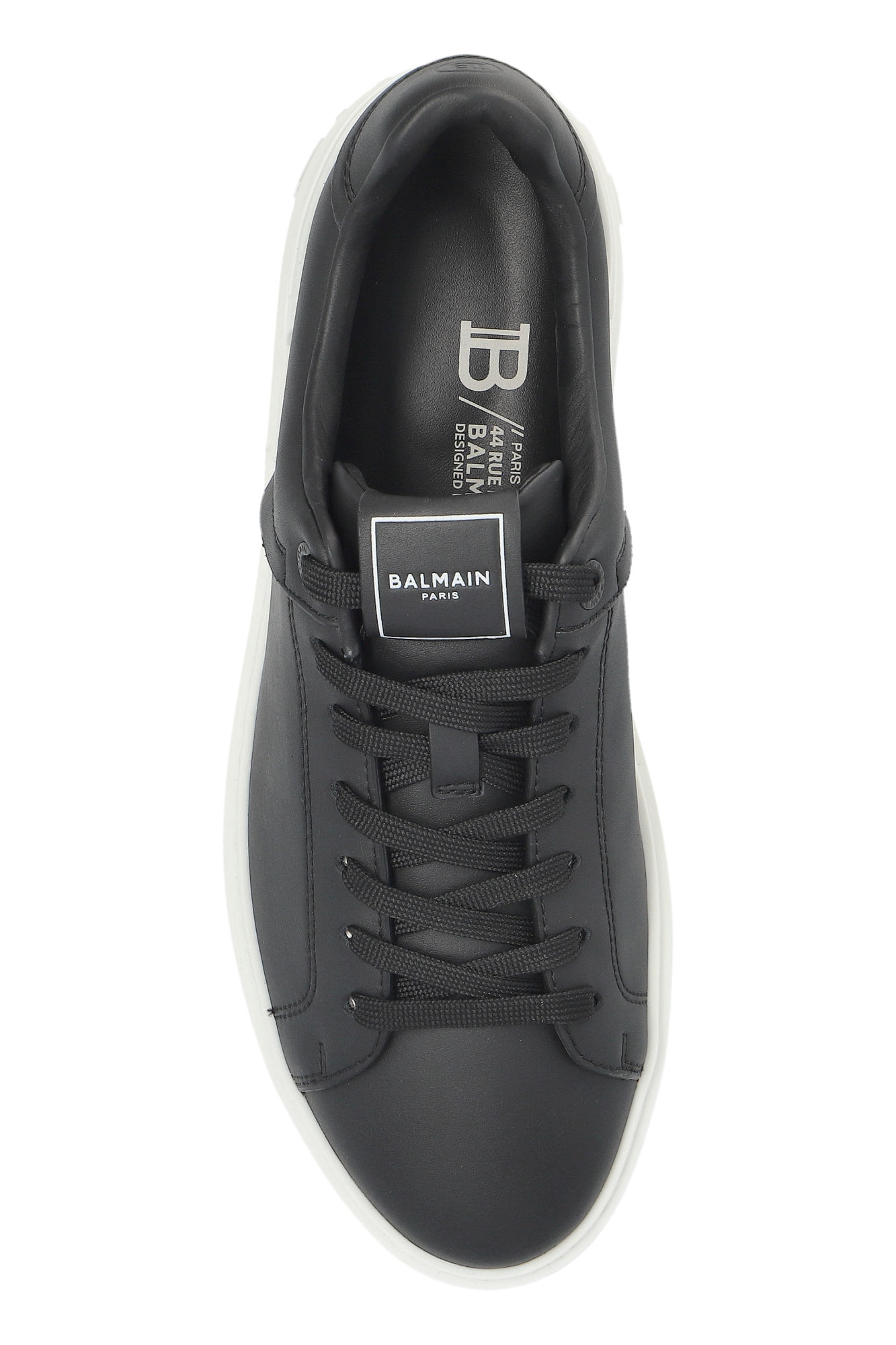 Czarny Buty sportowe z logo Balmain - Vitkac Polska